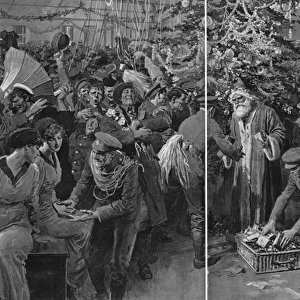Christmas Festivities in the Shakspere Hut, WW1