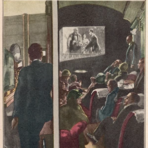 Cinema on Train