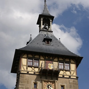 City tower, Marbach, Baden Wurttemberg, Germany