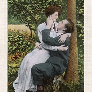 Classic early 20th century sentimental postcard