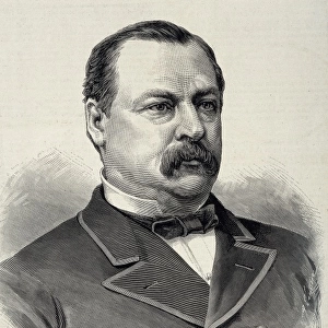 CLEVELAND, Stephen Grover (1837-1908). Democrat