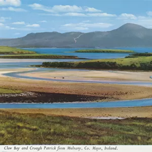 Clew Bay and Croagh Patrick from Mulranny, County Mayo