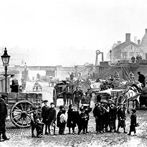 Coal Wharf, Longton early 1900's