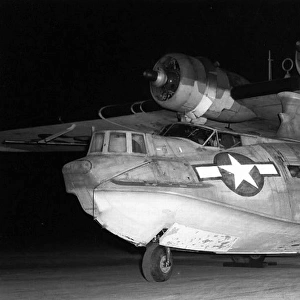 Consolidated PBY-5A (forward view, on the ground) ready