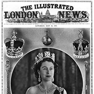 Coronation 1953, Illustrated London News front cover