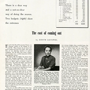The Cost of Coming Out - 1958 Season