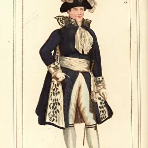 Costume of a civil officer of the imperial