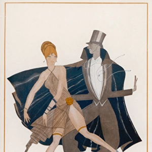 Couple Dancing 1928