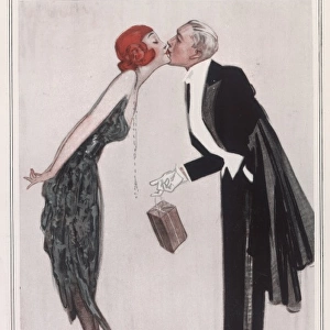 Couple Kissing 1920s