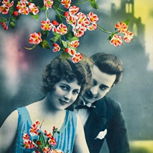 Couple with Roses 1920S?