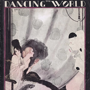 Front cover of The Dancing World magazine, 1922