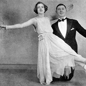 Cynthia and Cyril Horrocks dancing at the Hotel Belgravia