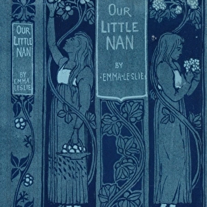 Design for book cover, Our Little Nan