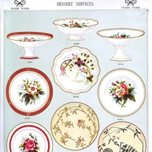 Dessert Services, Plate 18