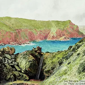 The Devil's Hole, Jersey, Channel Islands