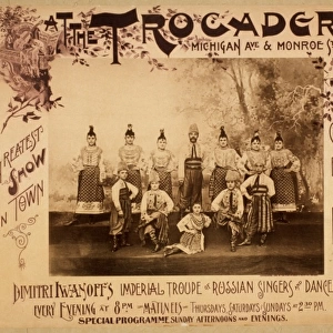Dimitri Iwanoffs Imperial Troup of Russian singers and danc