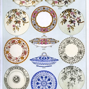 Dinner Services, Best English Stoneware, Plate 4