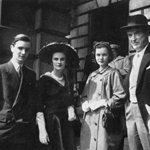 Duchess of Argyll and family