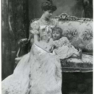 The Duchess of Marlborough and the Marquess of Blandford