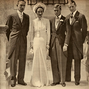 Duke of Windsor marries Wallis Simpson in France