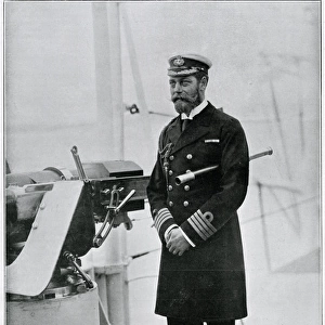 Duke of York on HMS Crescent 1898