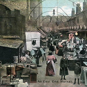 An East End Market, London, London