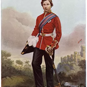 Edward VII in his first Colonel uniform