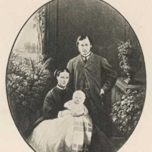 Edward Vii / Wife / Son / 1864
