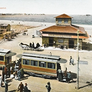 Electric Tram - Alexandria, Egypt