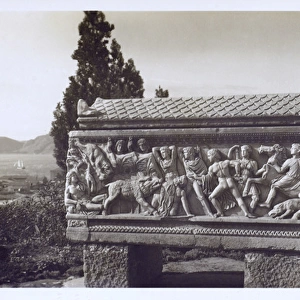 Elevsis, Greece - Marble Sarcophagus