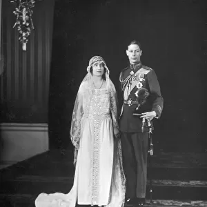 Royal Weddings Collection: Royal Wedding King George VI