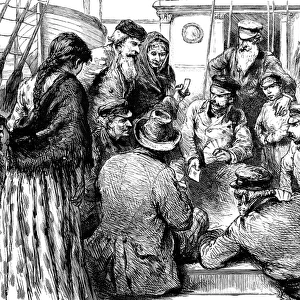 The Emigration of Russian Jews. Sketches on Board