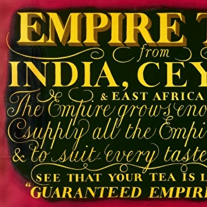 Empire Tea Poster