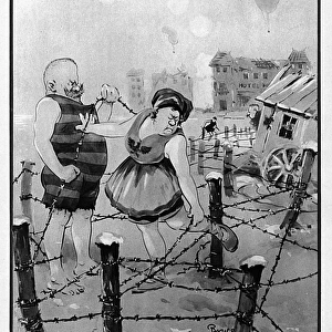 More Entanglements by Bruce Bairnsfather, WW1 cartoon