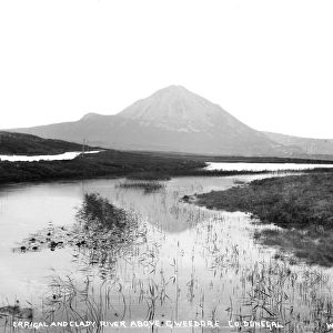 Errigal and Clady River Above Gweedore, Co. Donegal