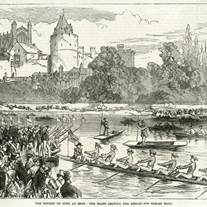 Eton / 4 June Boating 1870