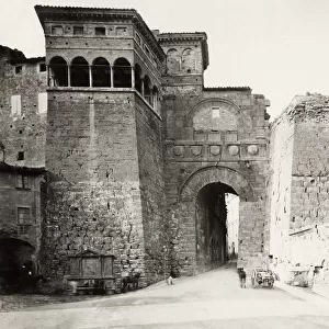 The Etruscan Arch or Arch of Augustus Perugia, Italy