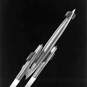 Experimental model of a supersonic guided missile