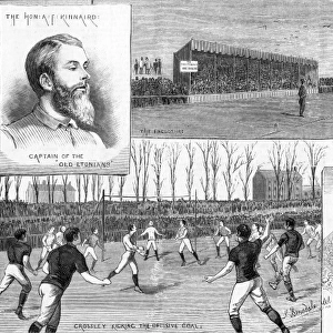 The FA challenge cup final, 1883