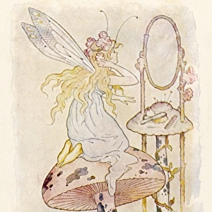 Fairy Looking in Mirror