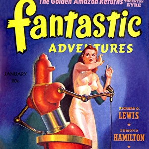 Fantastic Adventures - The Floating Robot