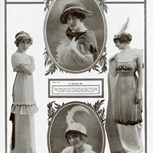 Fashionable womens clothing 1913