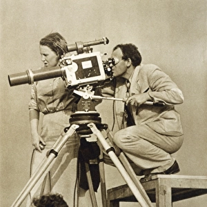 Filming 1936 Olympics