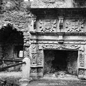 Fireplace, Donegal Castle