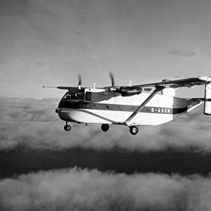 The first Short Skyvan G-ASCN following re-engining