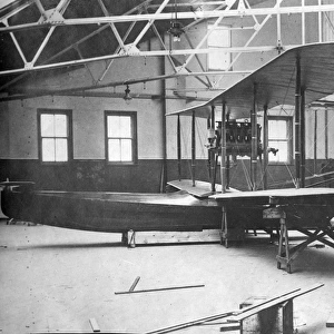 The first Sopwith Bat Boat I under construction
