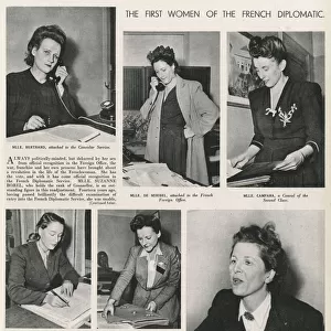 The First Women of the French Diplomatic (Service)