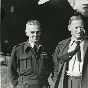 Flight Lieutenant W. S. Coates and J. A. Rogers - test pilots