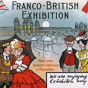 Franco-British Exhibition - We are Enjoying the Exhibition