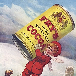 Frys Cocoa advertisement, WW1